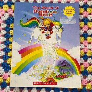 Scholastic Rainbow Brite Punch Out Dolls